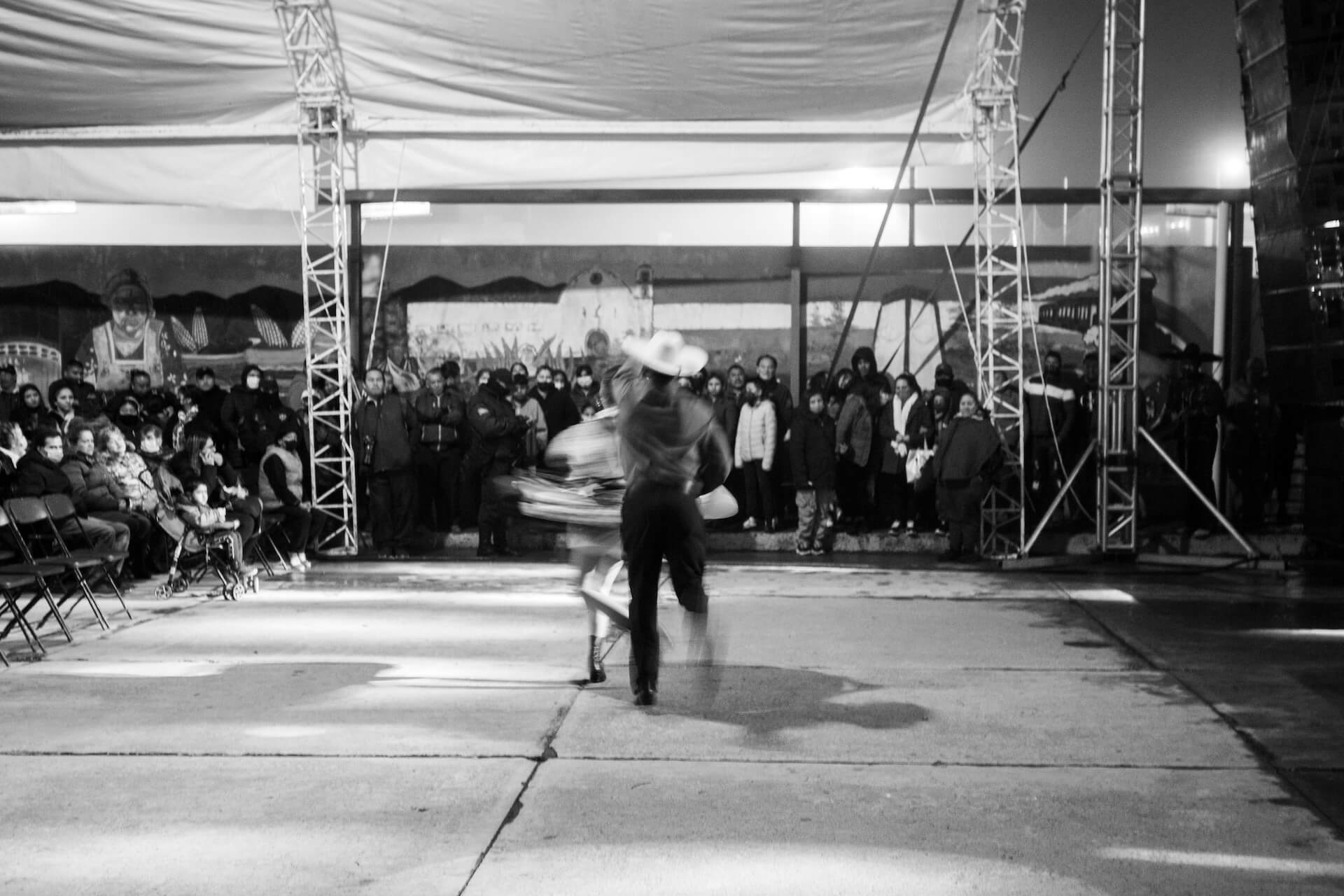 Dancers in a local fair in Maxico. 