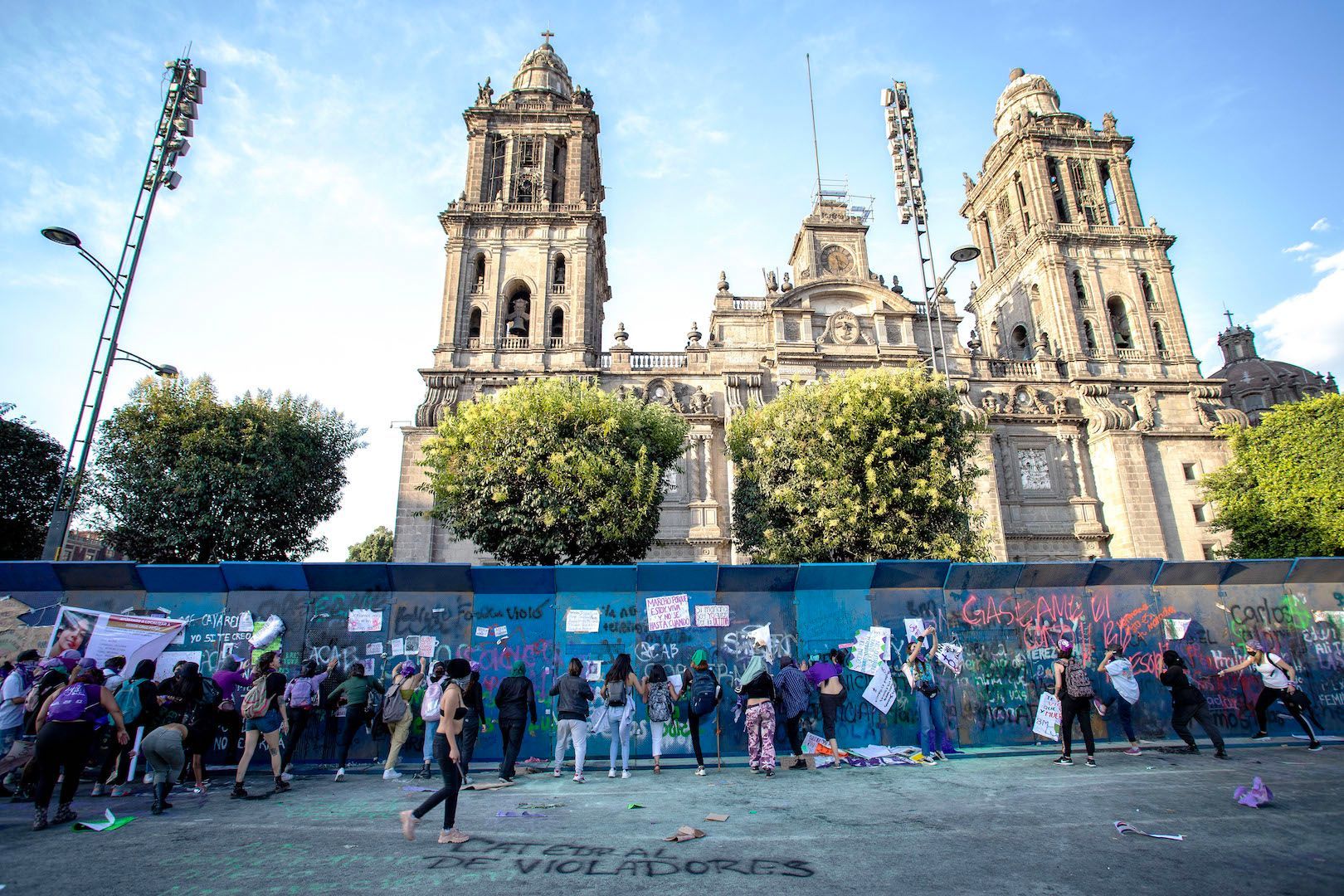 Women in Mexico protest violence on International Women's DayWomen in Mexico protest violence on International Women's Day. 