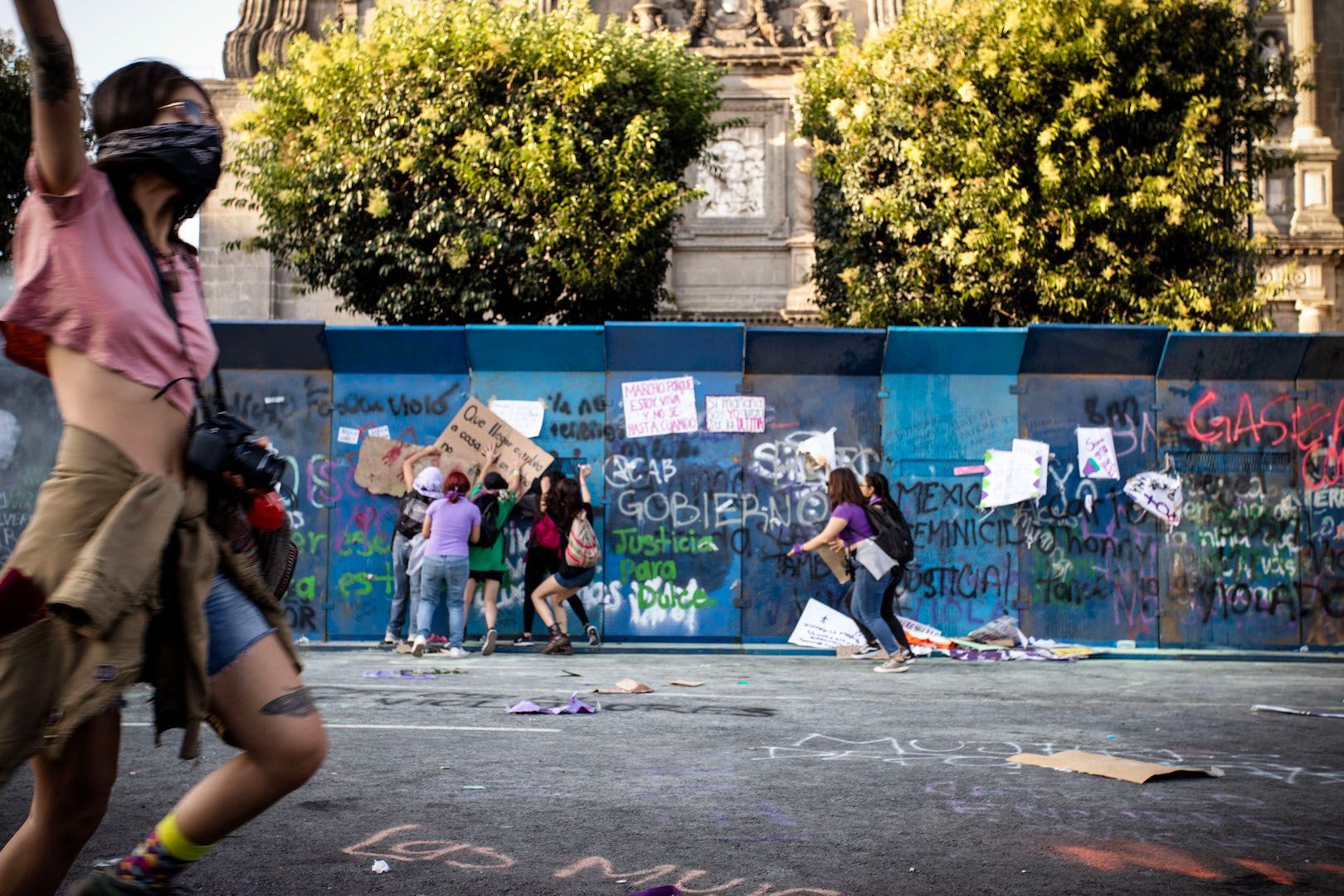 Women in Mexico protest violence on International Women's DayWomen in Mexico protest violence on International Women's Day.