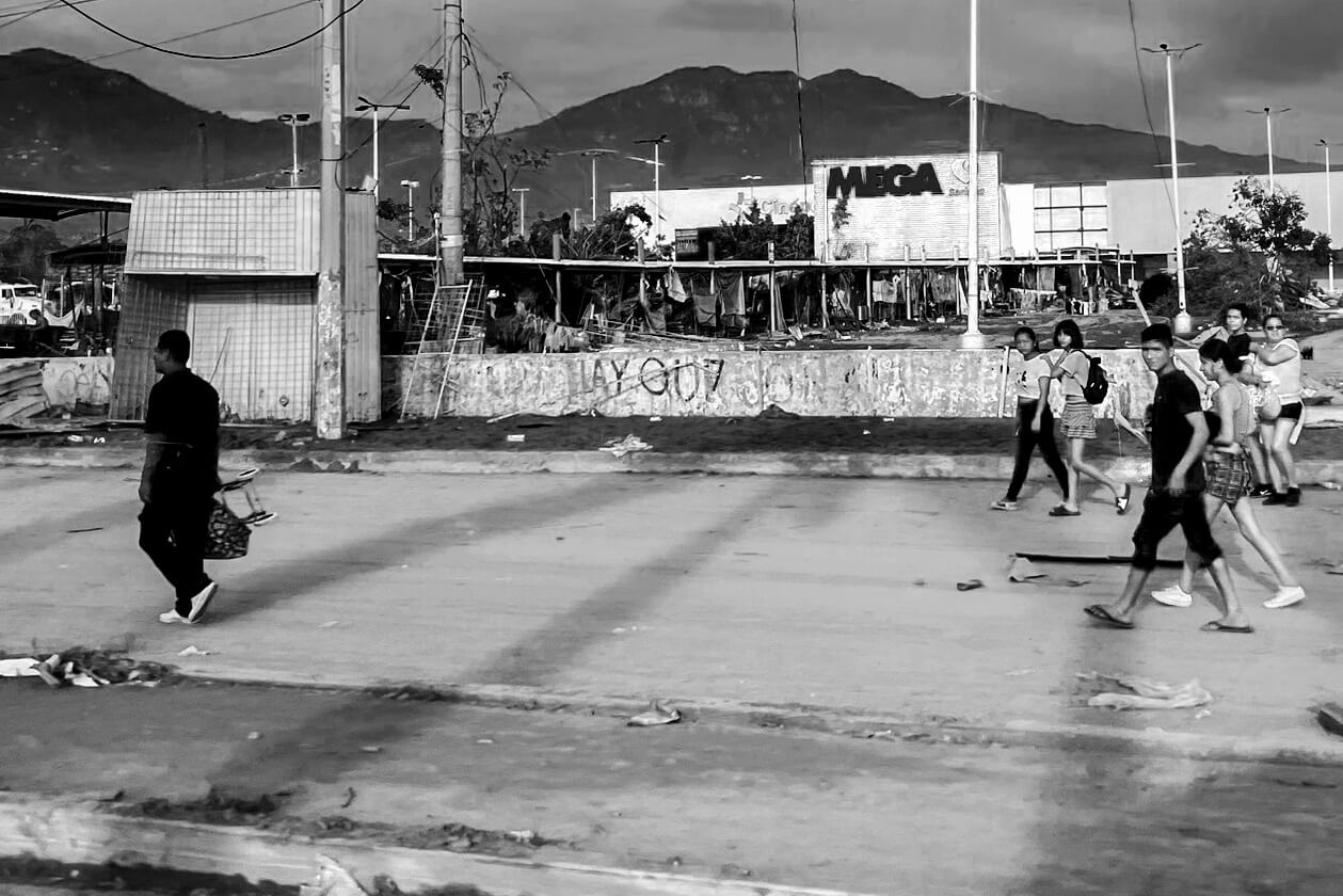 people walked by the looted shopping mall in the hurricane otis destroyed acapulco