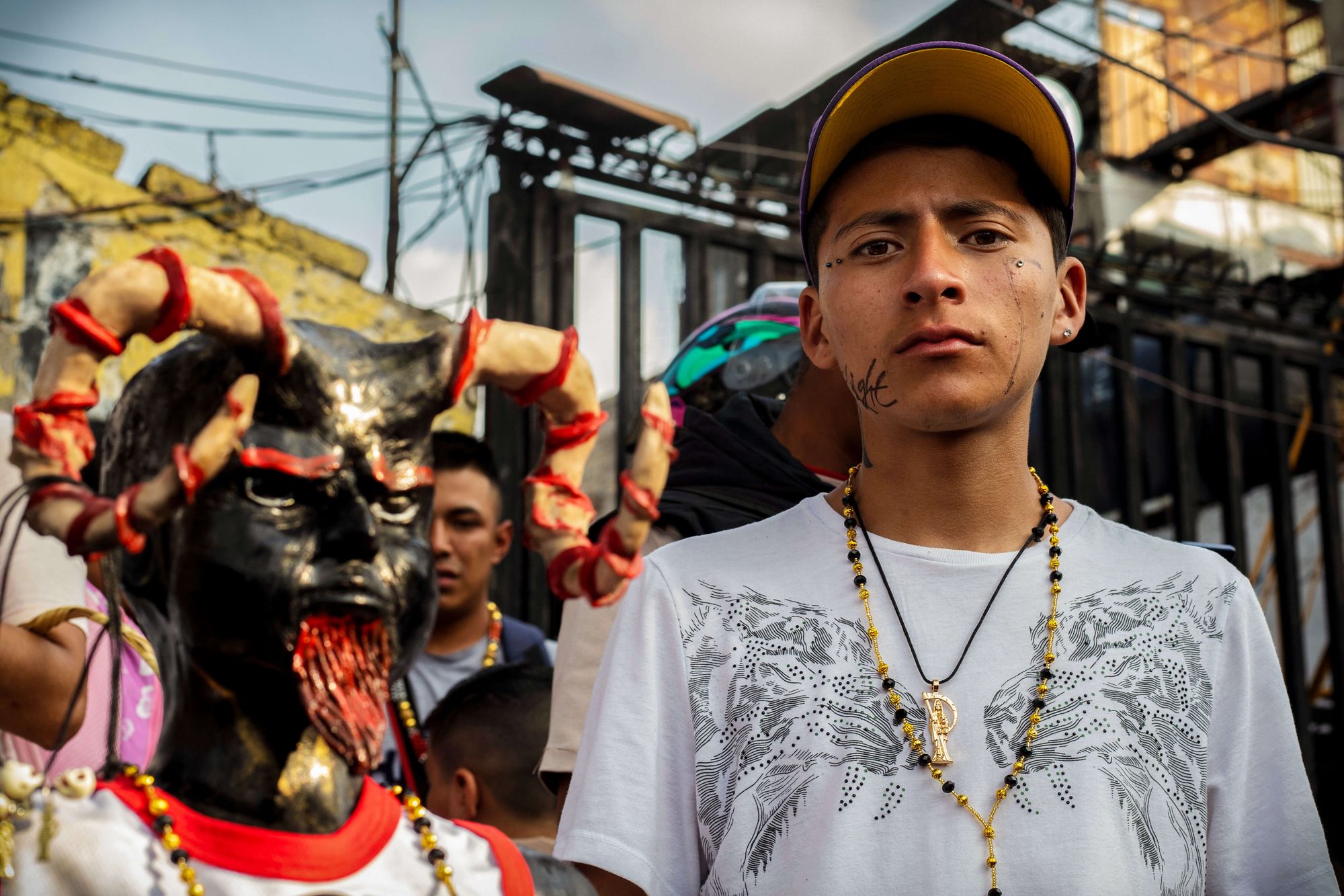 santa muerte devotees in tepito, mexico city