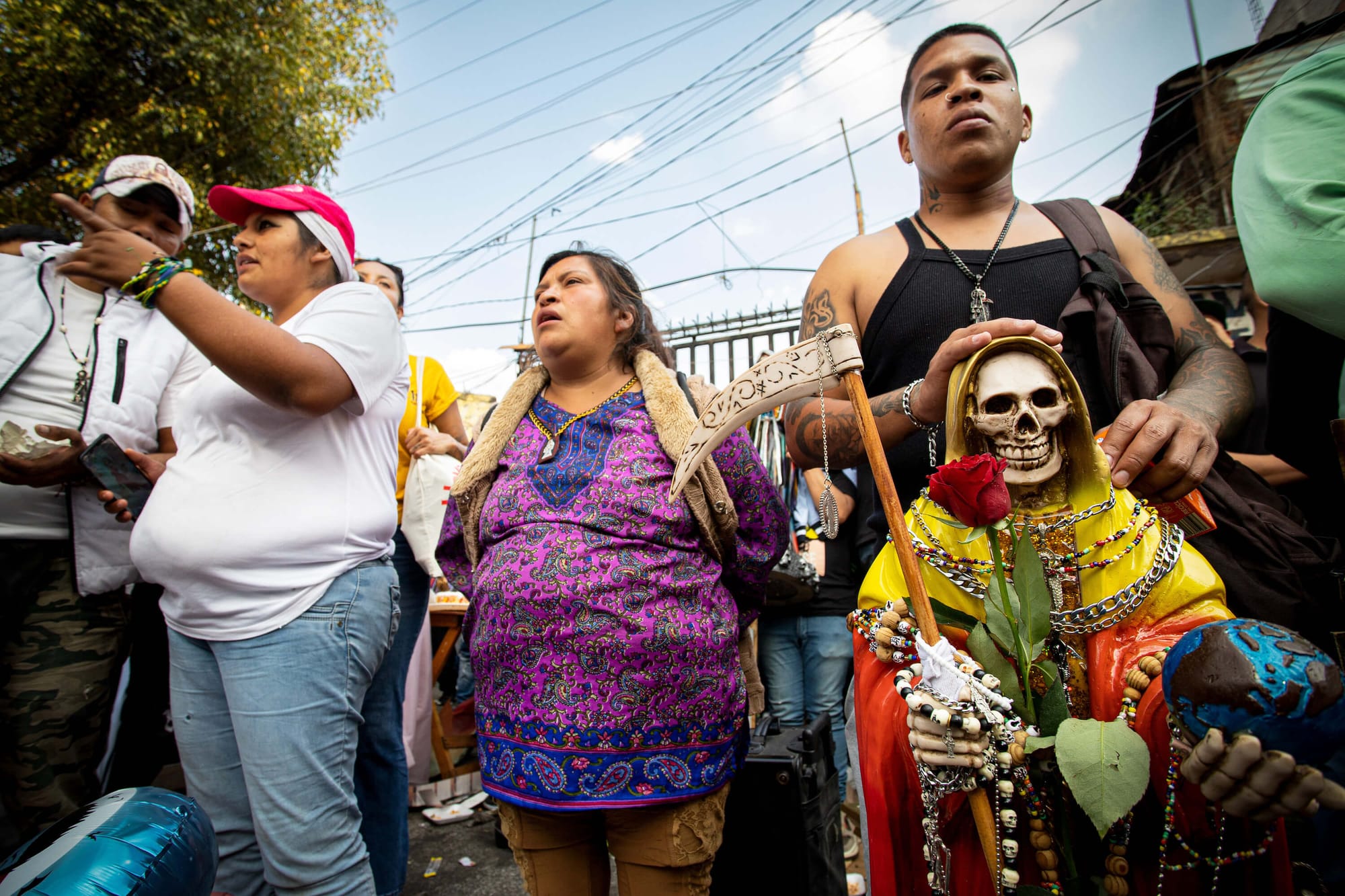 devotees of santa muerte en tepito