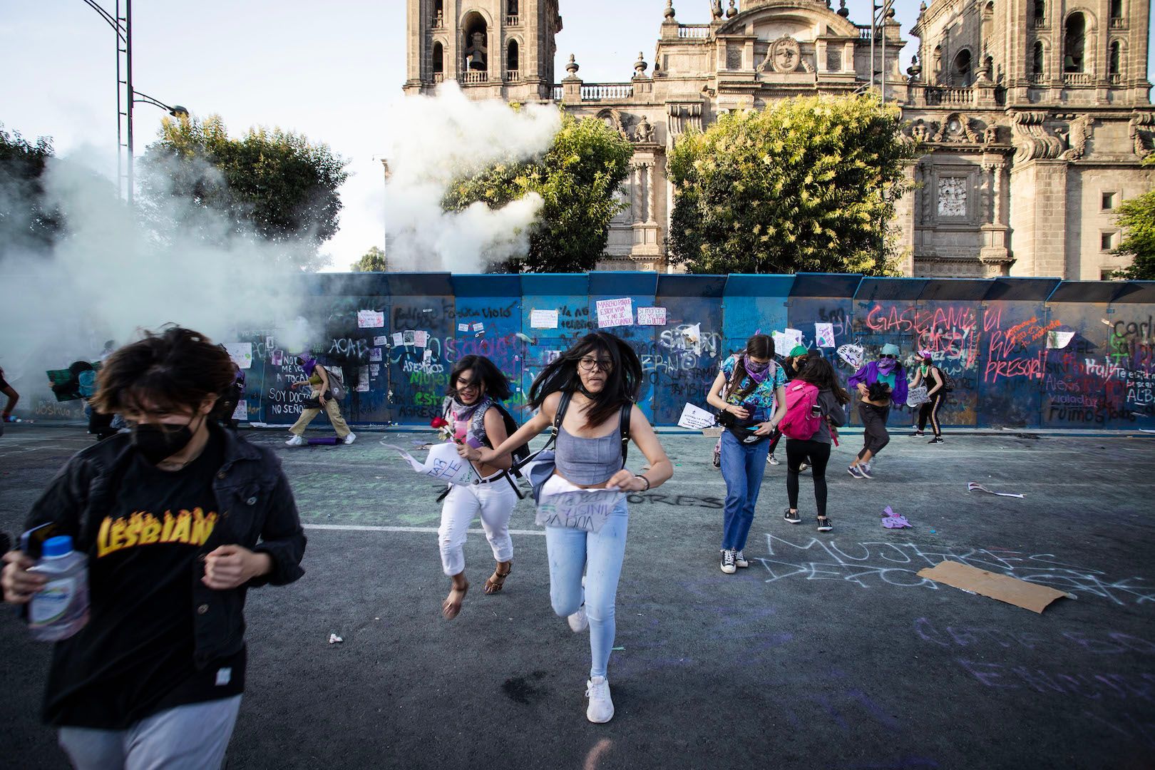 Women in Mexico protest violence on International Women's DayWomen in Mexico protest violence on International Women's Day.